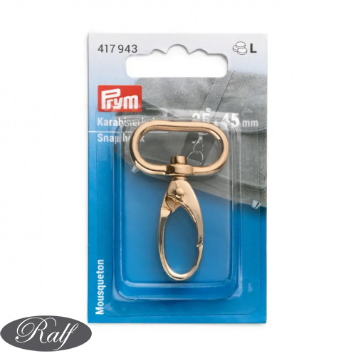 Carabina 25x45mm auriu - Prym 417943